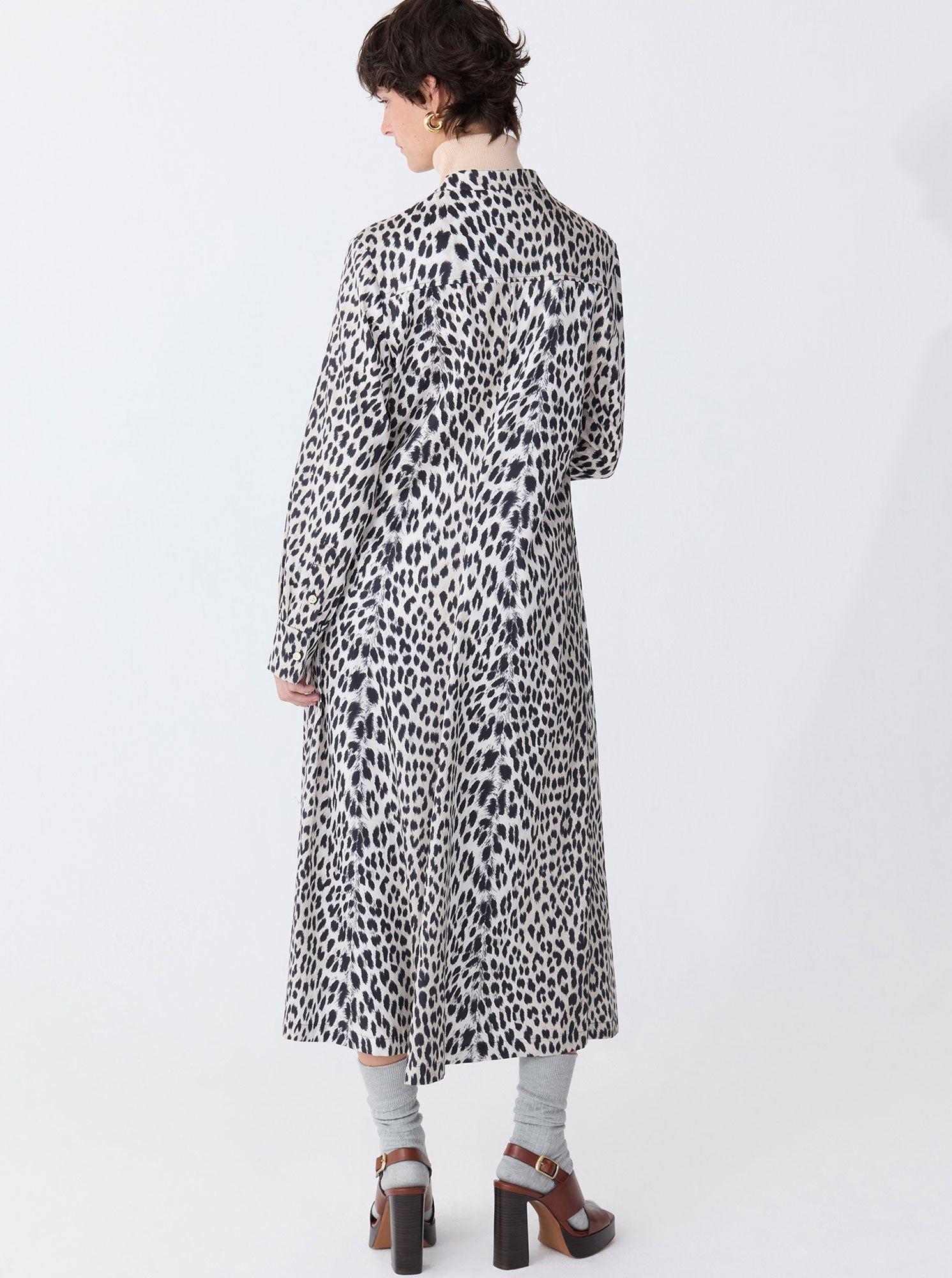 Genny Shirtdress | Natural