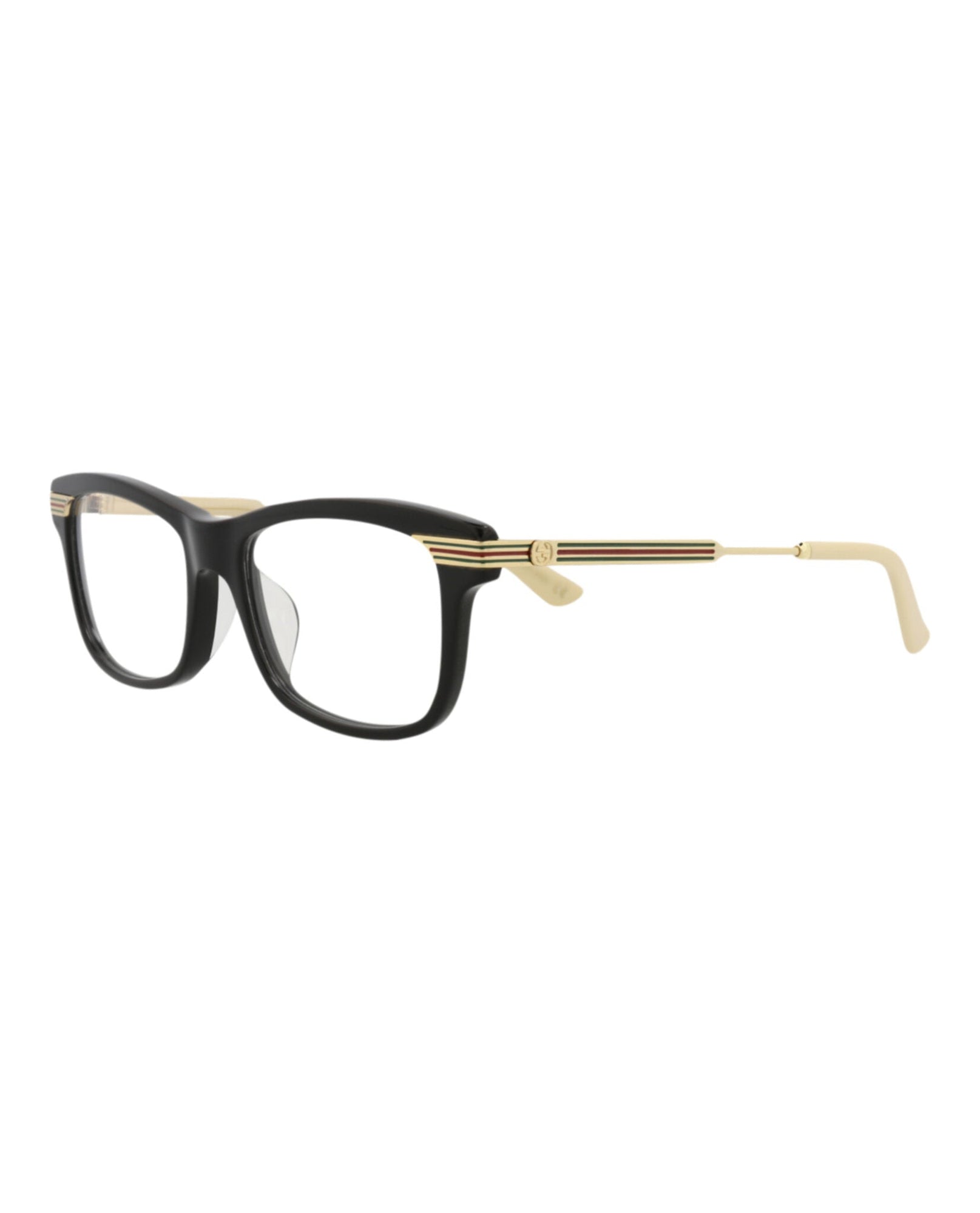 Gucci Square Acetate Optical Frames | Black