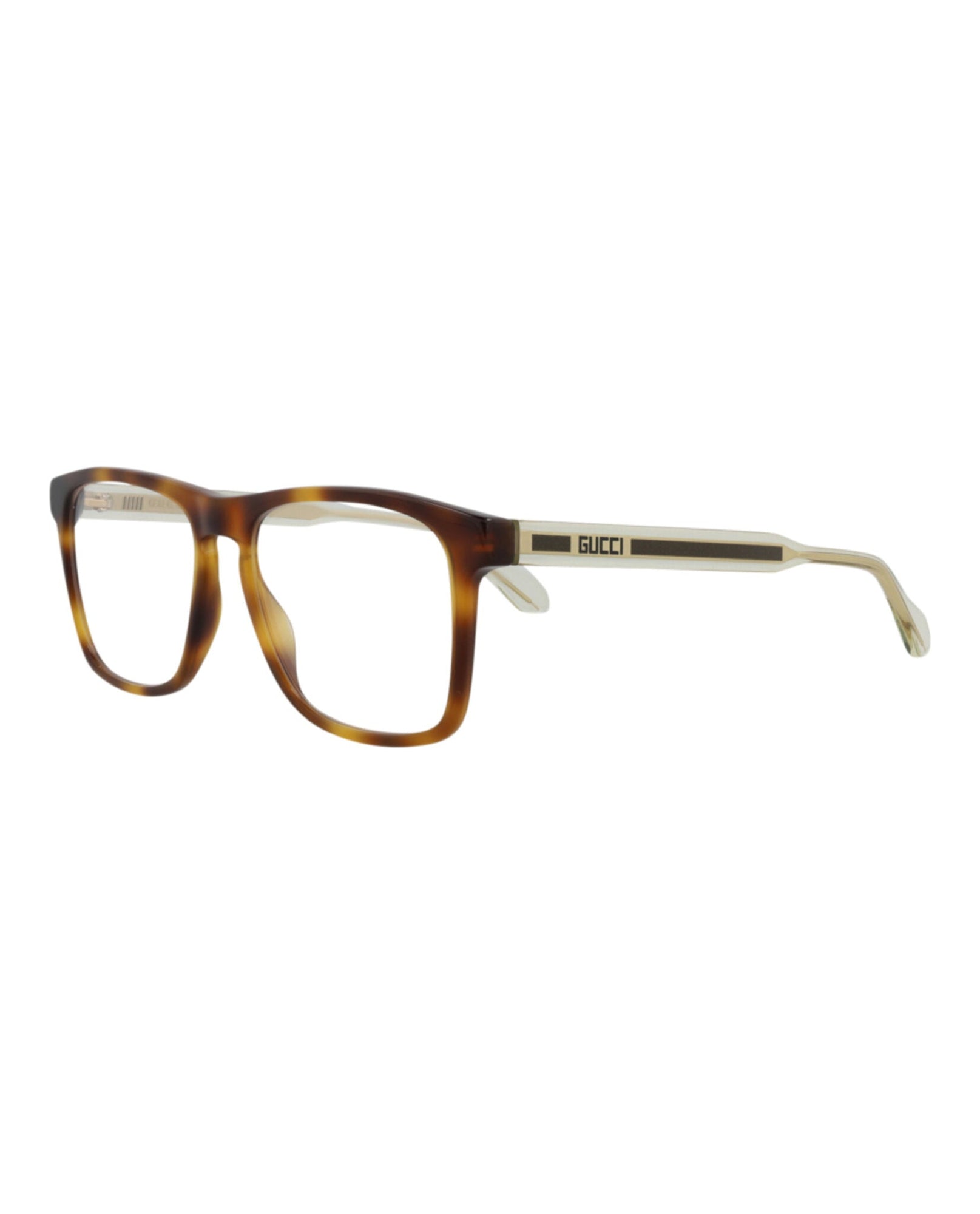 Gucci Square Acetate Optical Frames | Havana