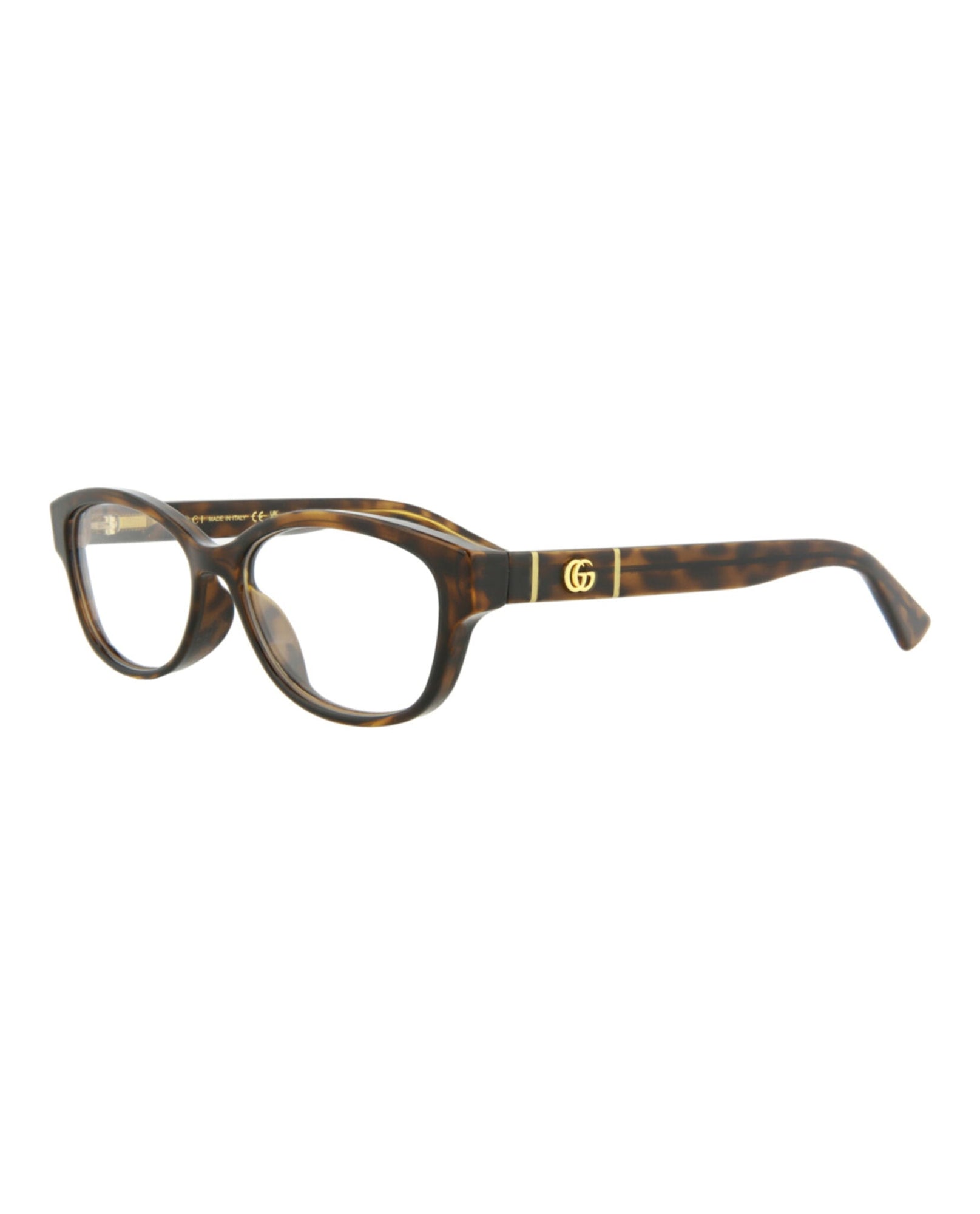 Gucci Square Injection Optical Frames | Havana