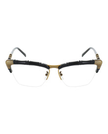 Gucci Cat Eye Injection Optical Frames | Black