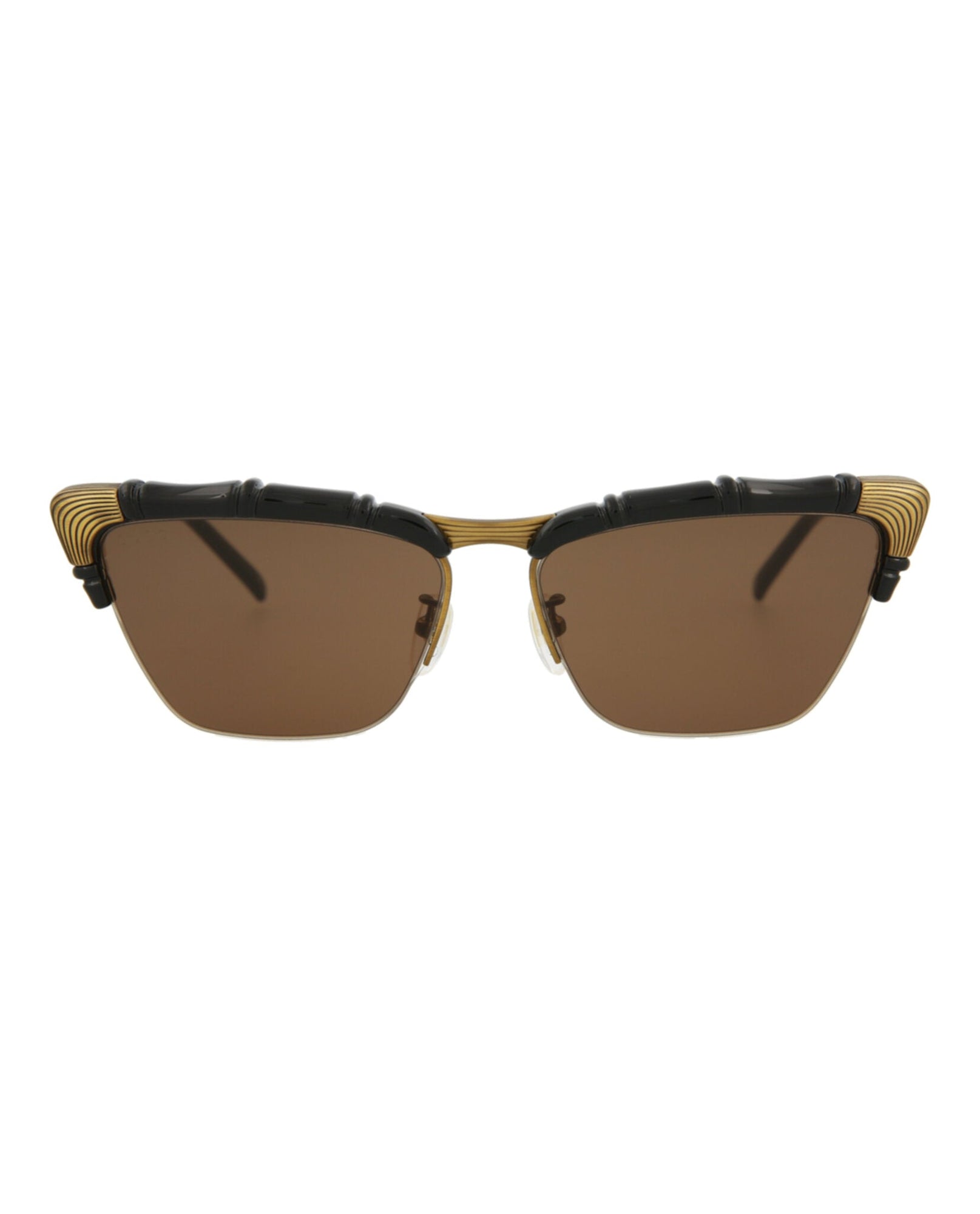 Gucci Cat Eye Injection Sunglasses | Black