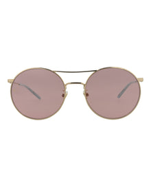 Gucci Round Metal Sunglasses | Gold