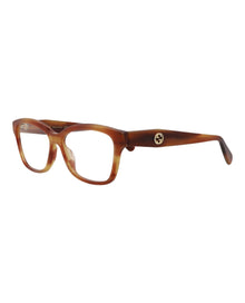 Gucci Square Acetate Optical Frames | Havana