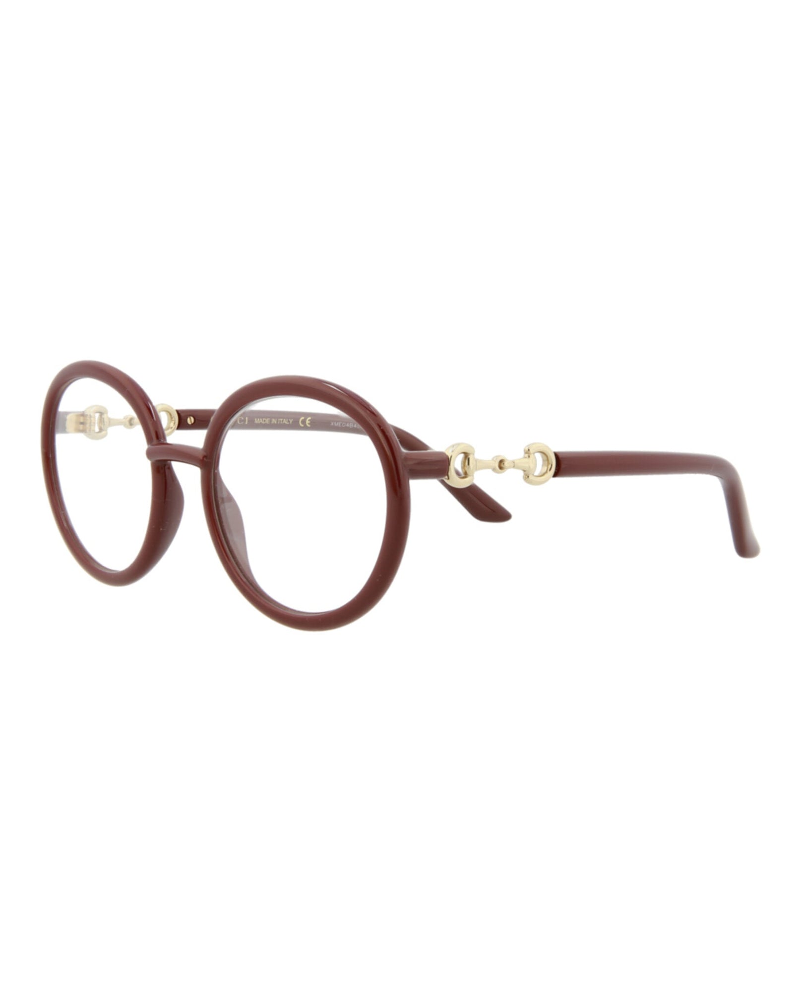 Gucci Round Injection Optical Frames | Red