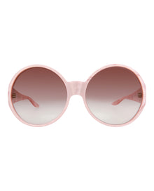 Gucci Round Acetate Sunglasses | Pink