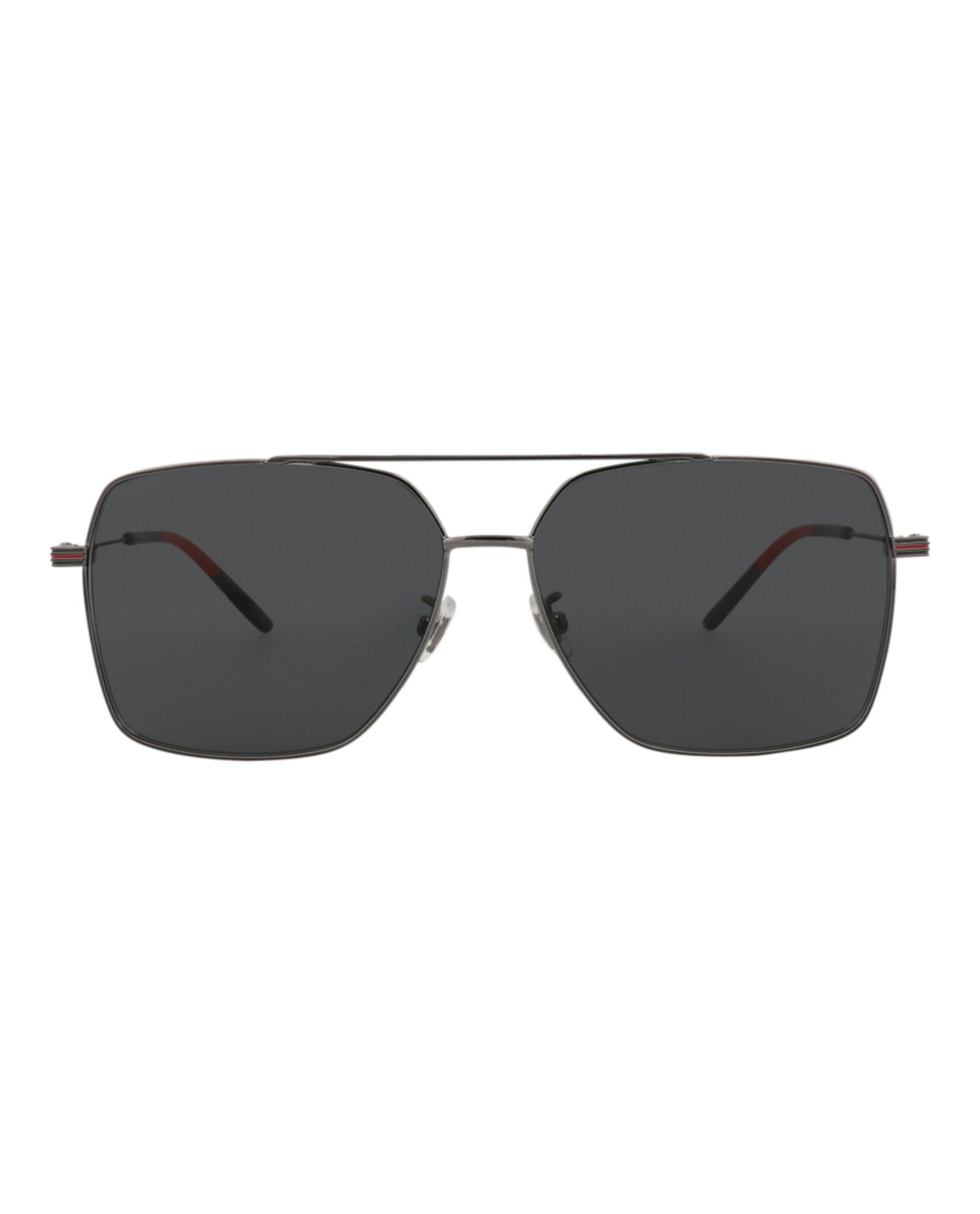 Gucci Aviator Metal Sunglasses | Ruthenium