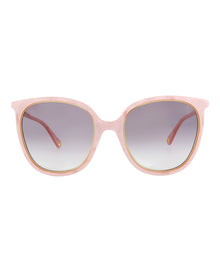 Gucci Round Acetate Sunglasses | Pink