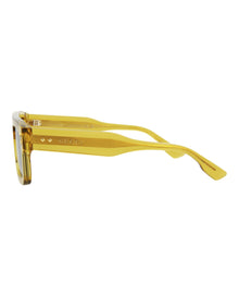 Gucci Square Acetate Sunglasses | Yellow