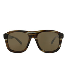 Gucci Aviator Recycled Acetate Sunglasses | Havana