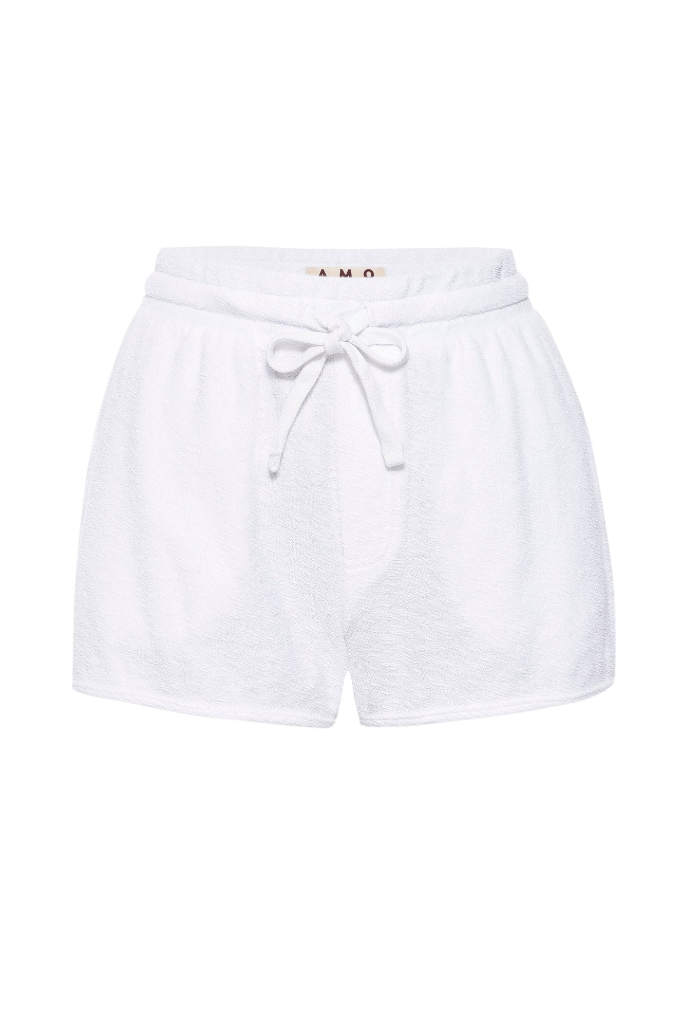 AMO Denim Gloria Short in White
