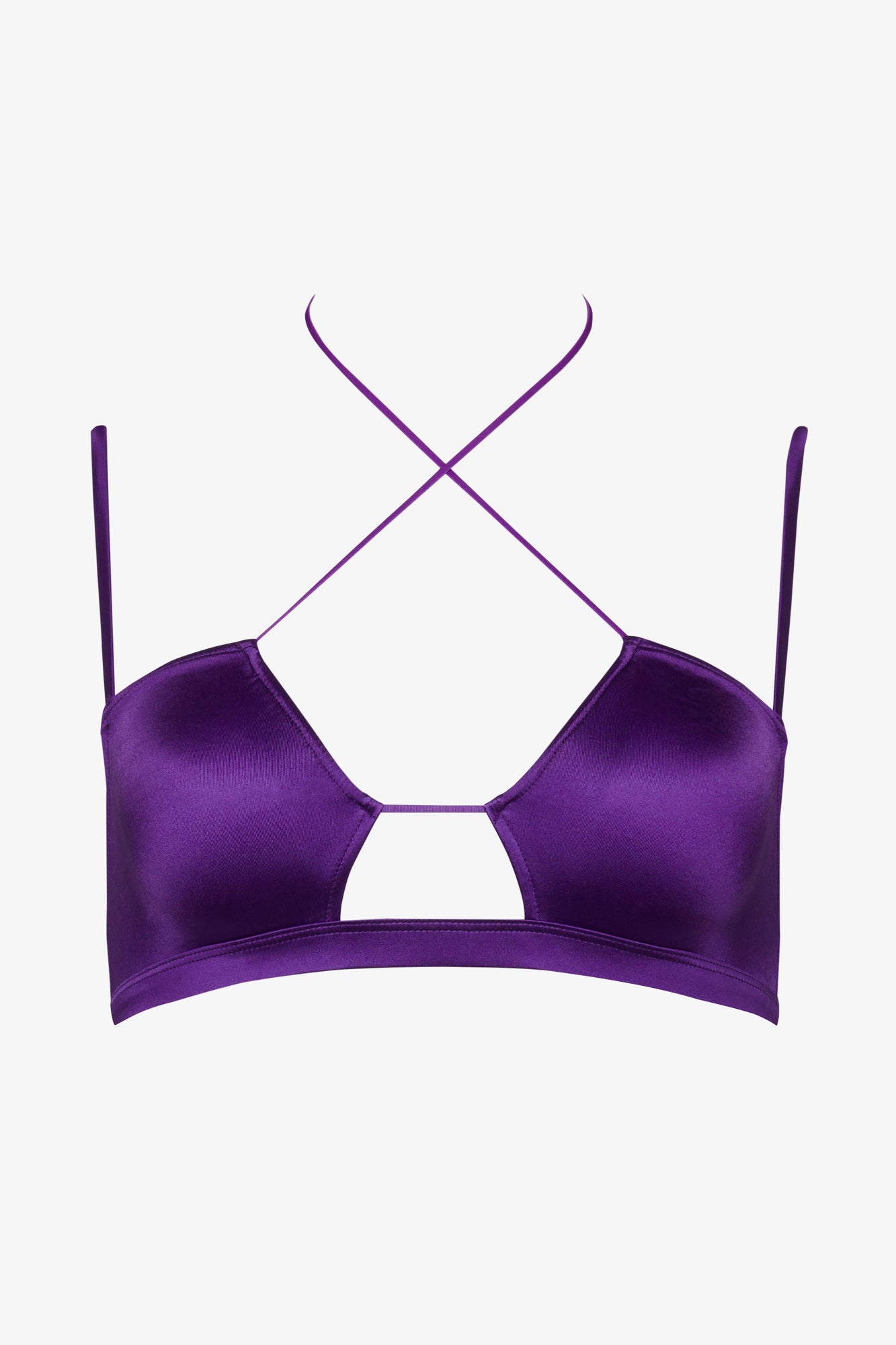 Bralette Bikini Top - Glow | Purple