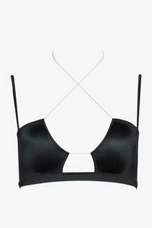 Bralette Bikini Top - Glow | Black