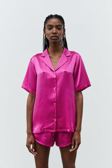 Camp Shirt | Electric Pink