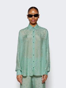 Women | Oséree | Gem Long Shirt | Aqua