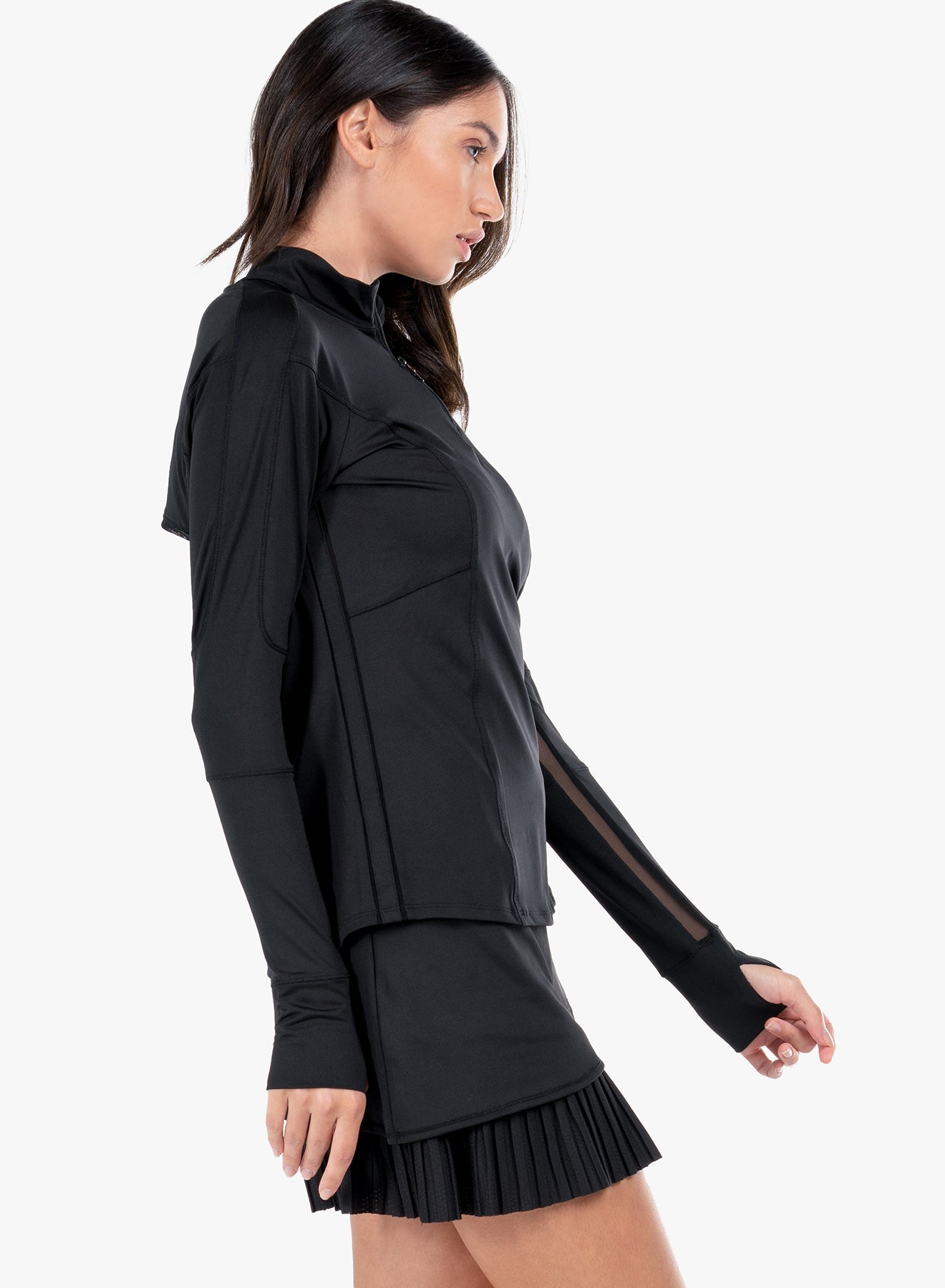 Top Golf | 1/4 Zip Long Sleeve | Black