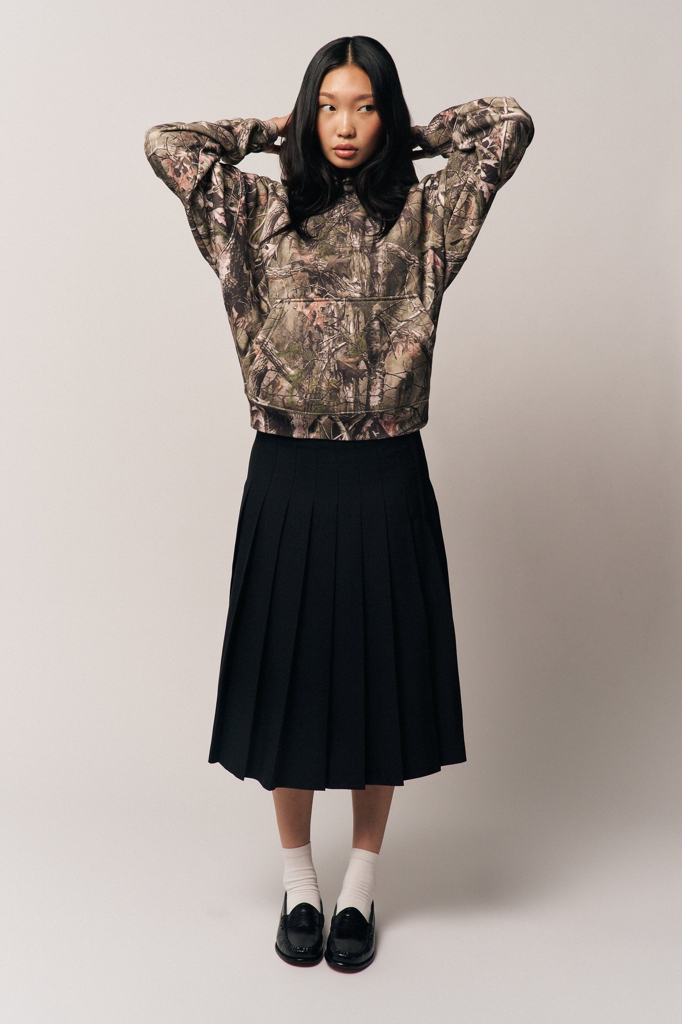 Womens | Camo Sweatshirt | Bobcat Camo