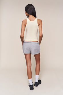 Womens | Fleece Short | Heather Grey