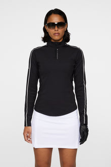 Women | Adiola Quarter Zip Mid Layer | Black