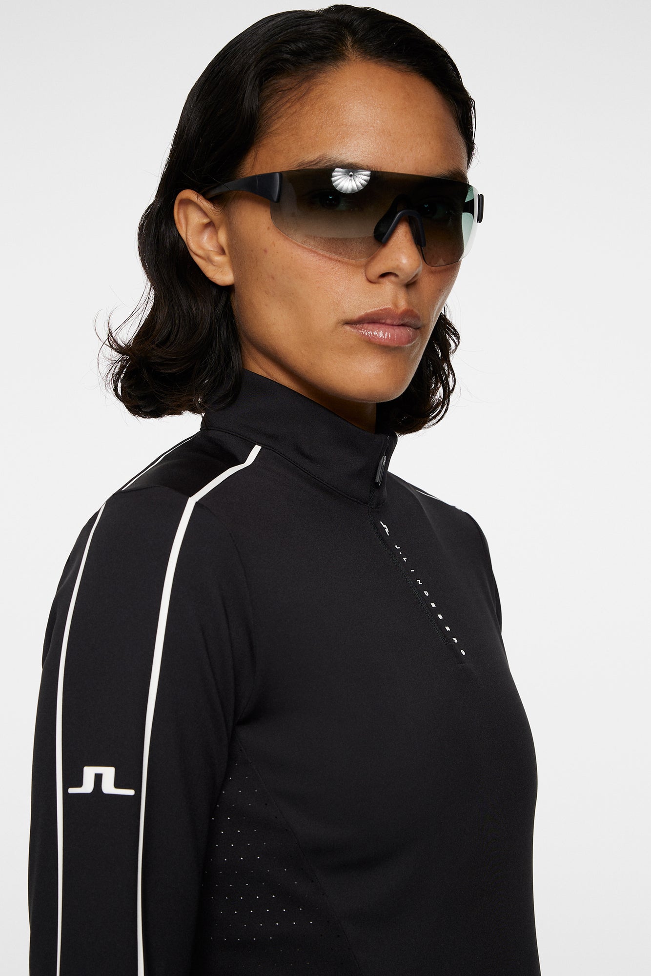 Women | Adiola Quarter Zip Mid Layer | Black