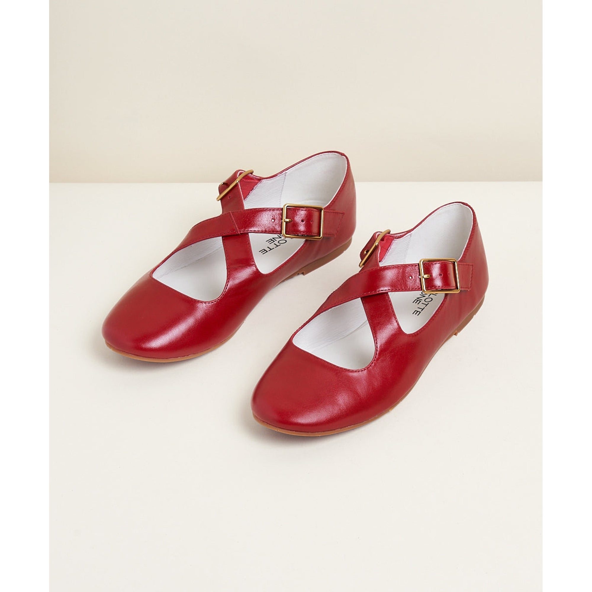 Georgie Leather Ballet Flat | Kiss