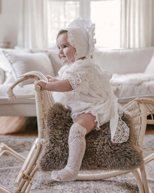 Girl | Flora Lace Socks | White