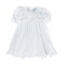 Girl | Katherine Embroidered Linen Dress | White