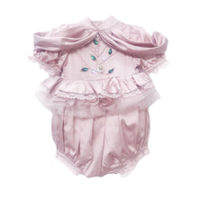 Girl | Satin Ballerina Romper | Pink