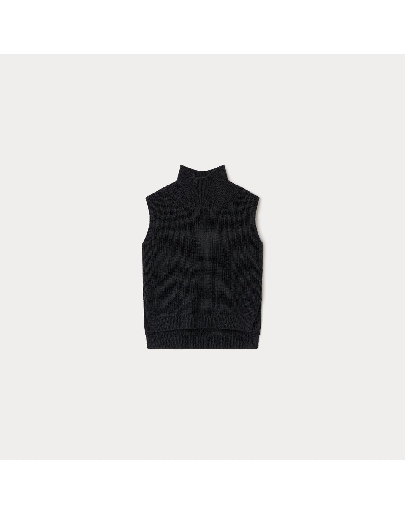 Girls | Bouchra Sweater Vest | 10Y-14Y | Medium Heathered Gray