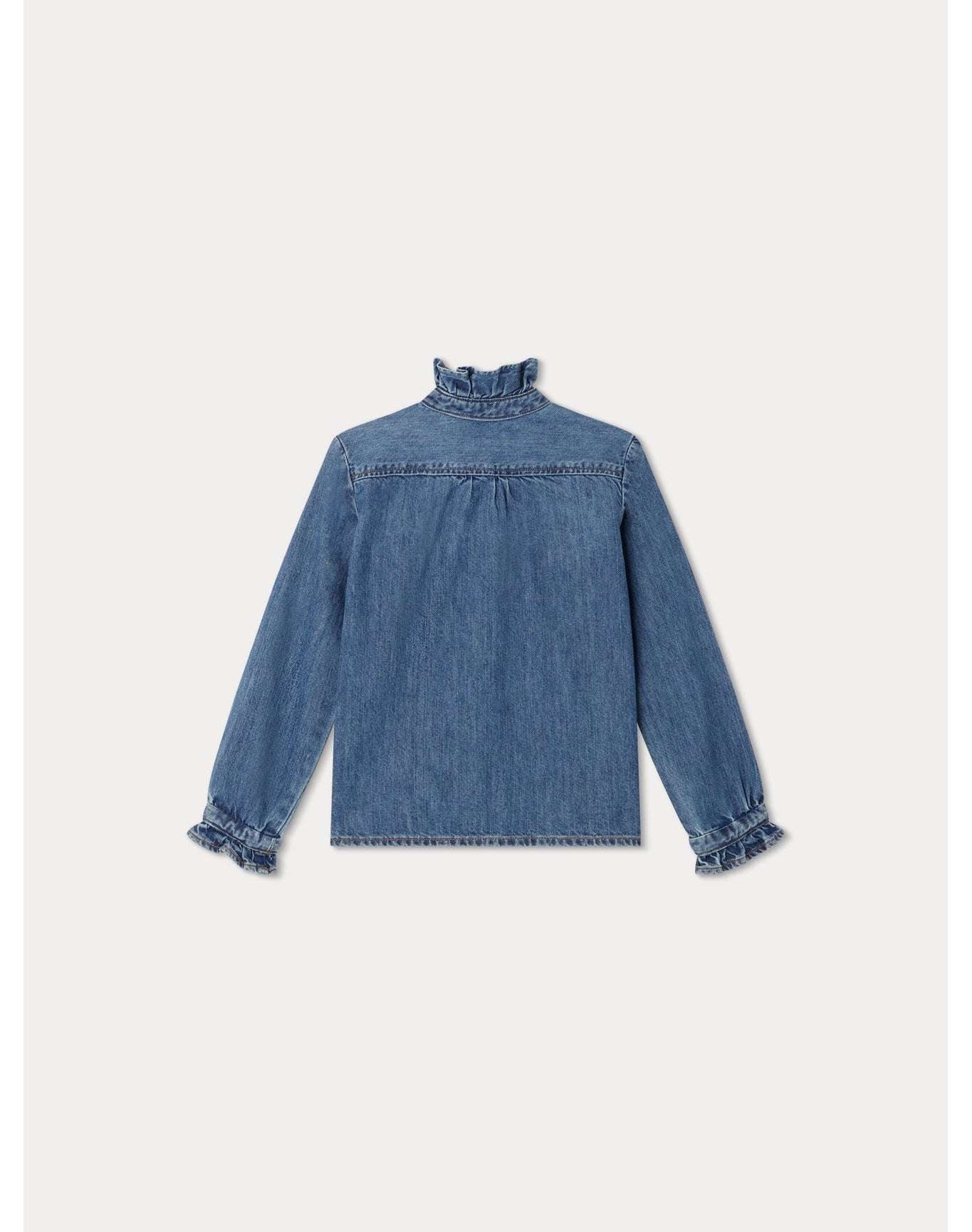 Girls | Bree Blouse | 4Y-8Y | Light Denim