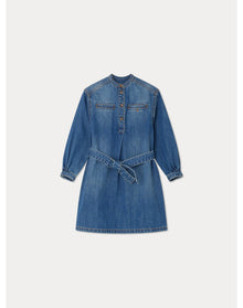 Girls | Dana Dress | Light Denim