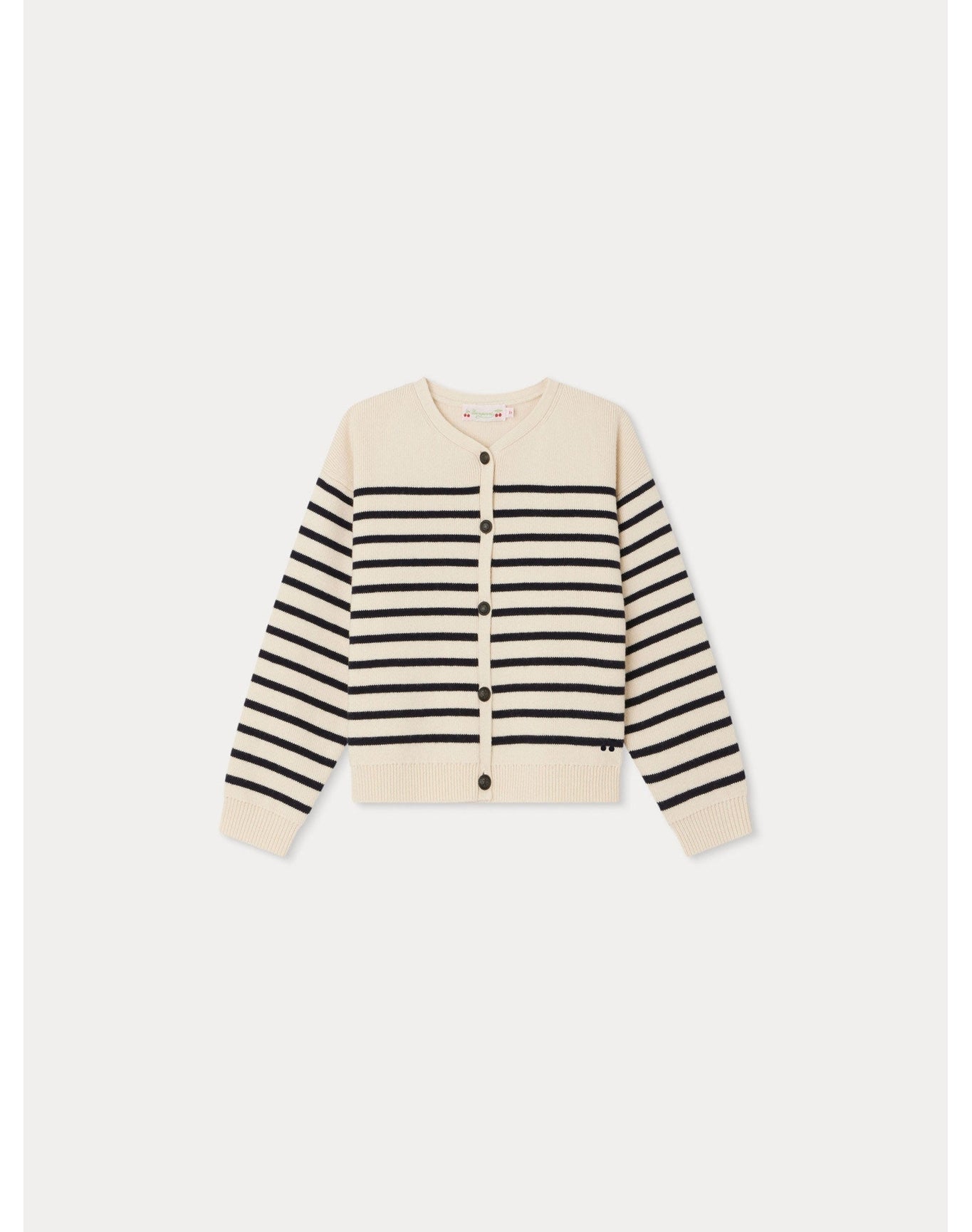 Girls | Demy Cardigan Stripes | Navy