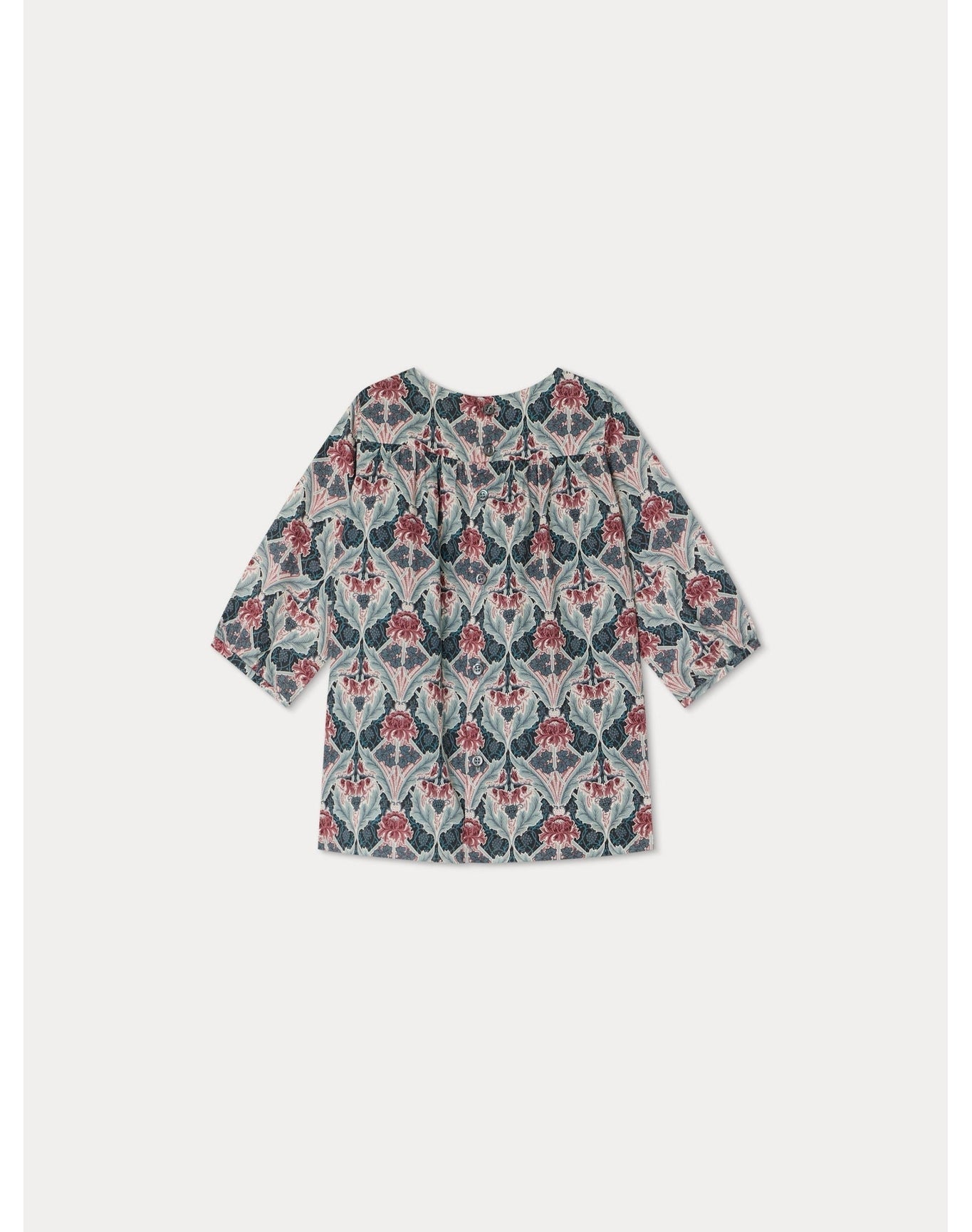 Girls | Felicie Smocked Dress | 6M-18M | Fig