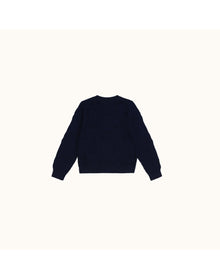Girls | Long-Sleeved Cardigan | Navy