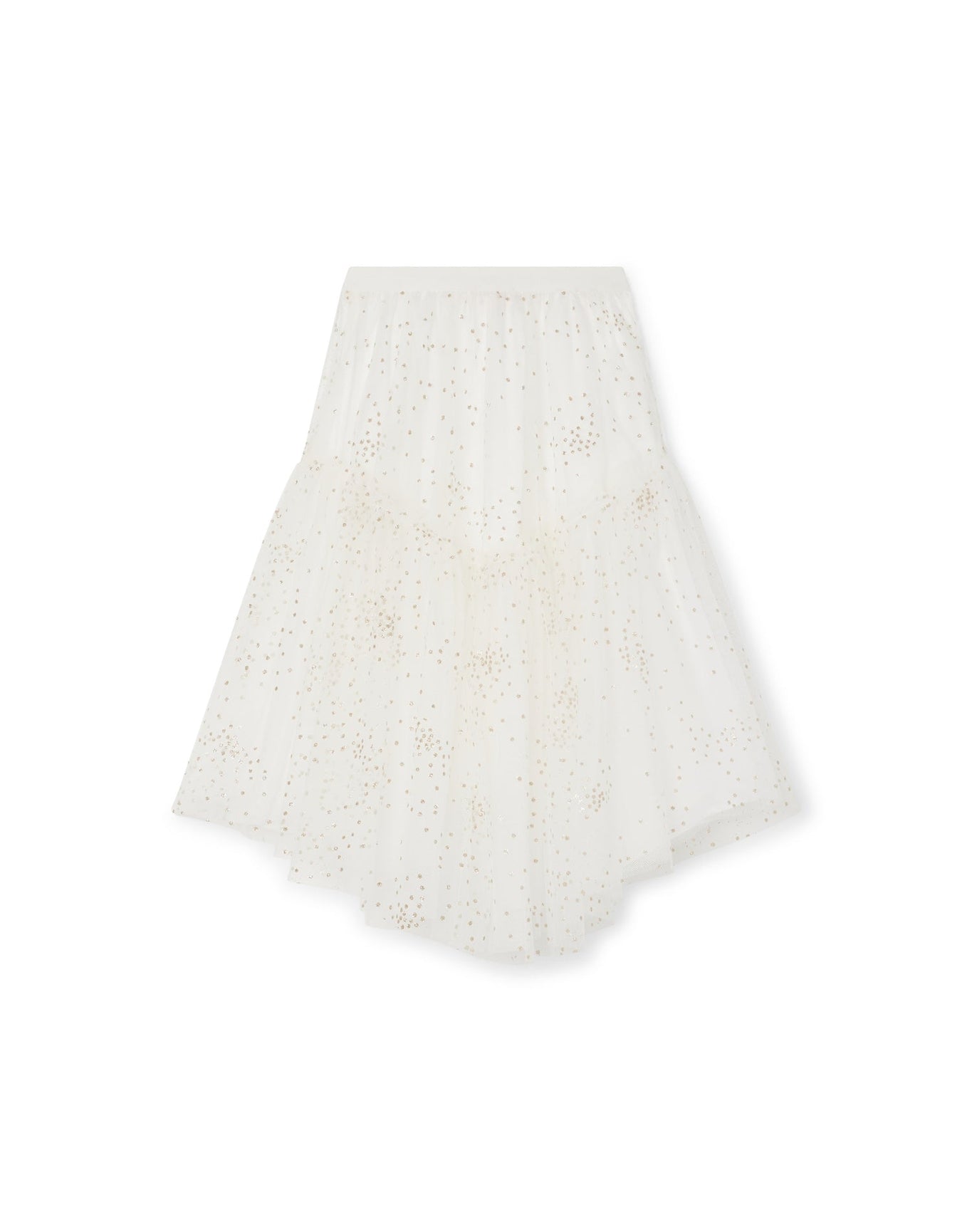 Girls | Sequined Tulle Skirt | 2 | Gold