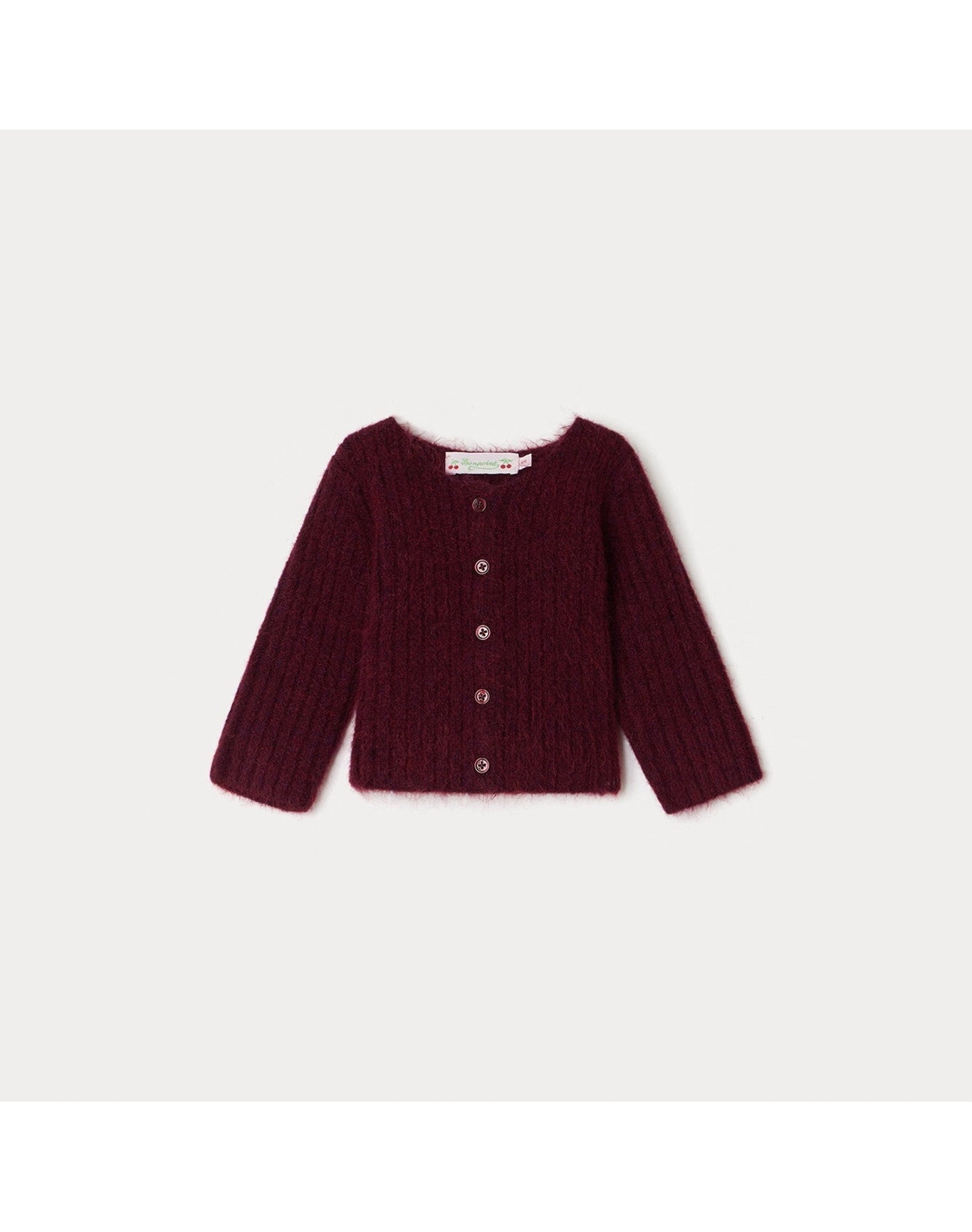 Girls | Tassia Cardigan | 2Y-3Y | Burgundy