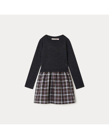 Girls | Tayra Dress | Dark Gray