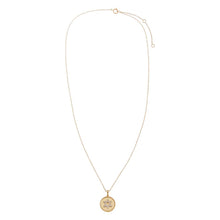  Diamond Pave Star Of David Disc Necklace 14K - Adina's Jewels