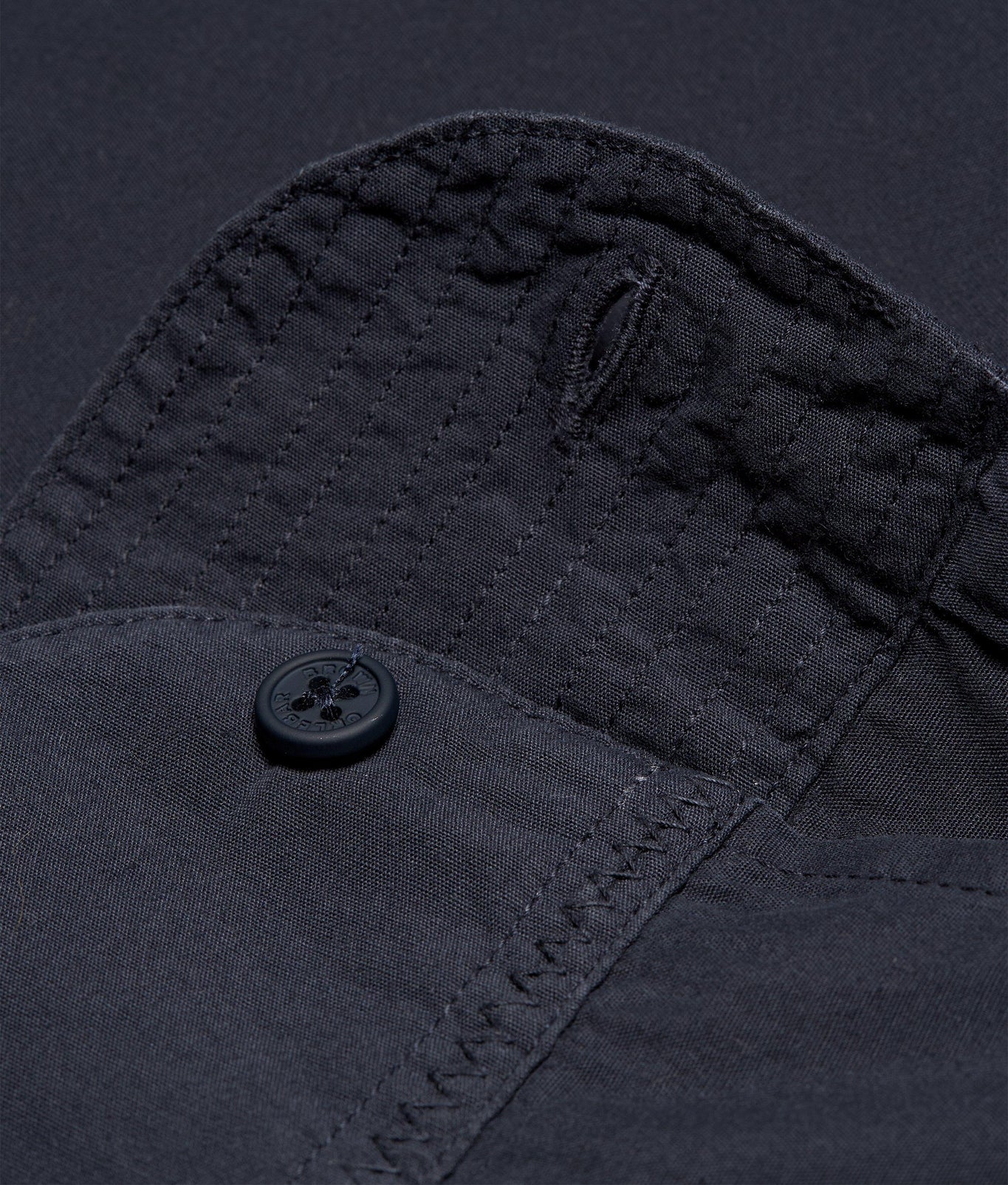 Grasmoor Relaxed Fit Classic Collar Organic Cotton Shirt | Night Iris