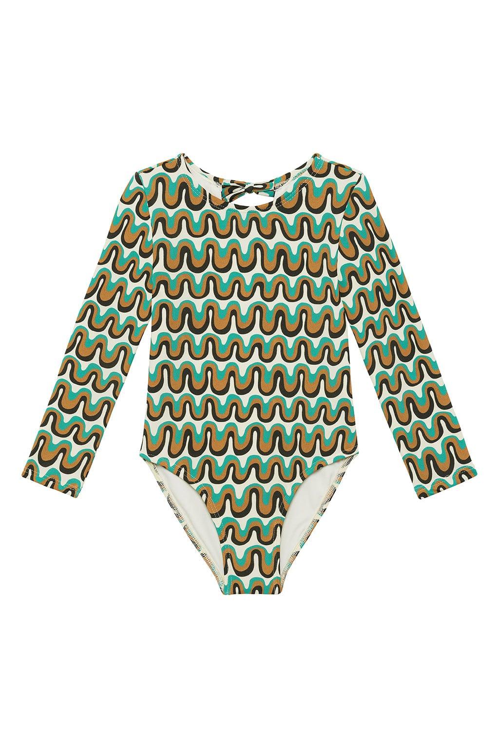 Kids | Long Sleeve One Piece | Groovy