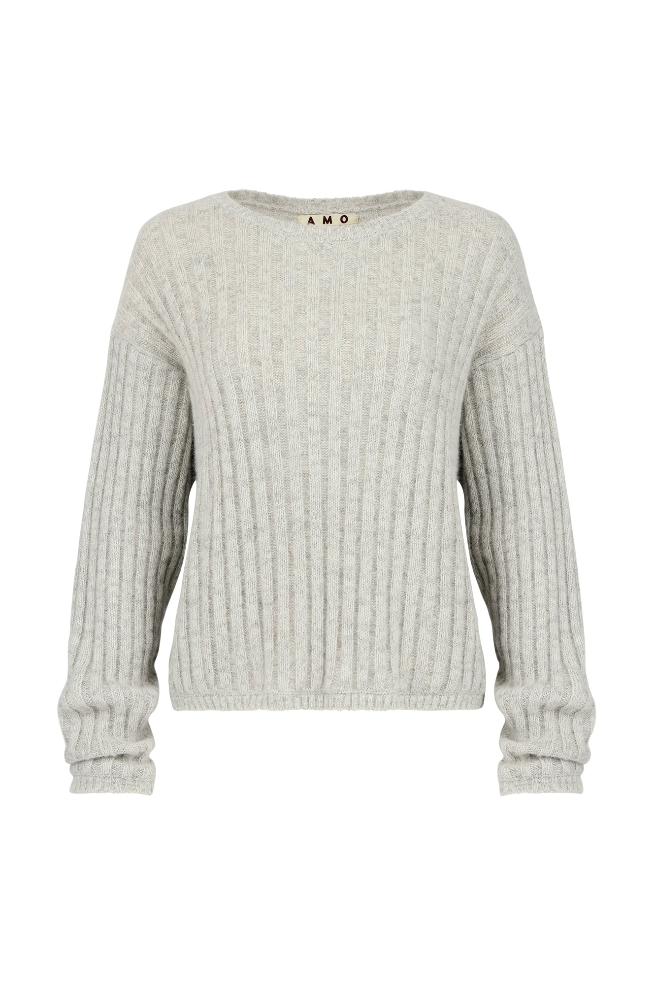 AMO Denim | Hallie Sweater in Bone Heather