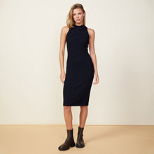 Rib Tank Dress | Women | Blue Black