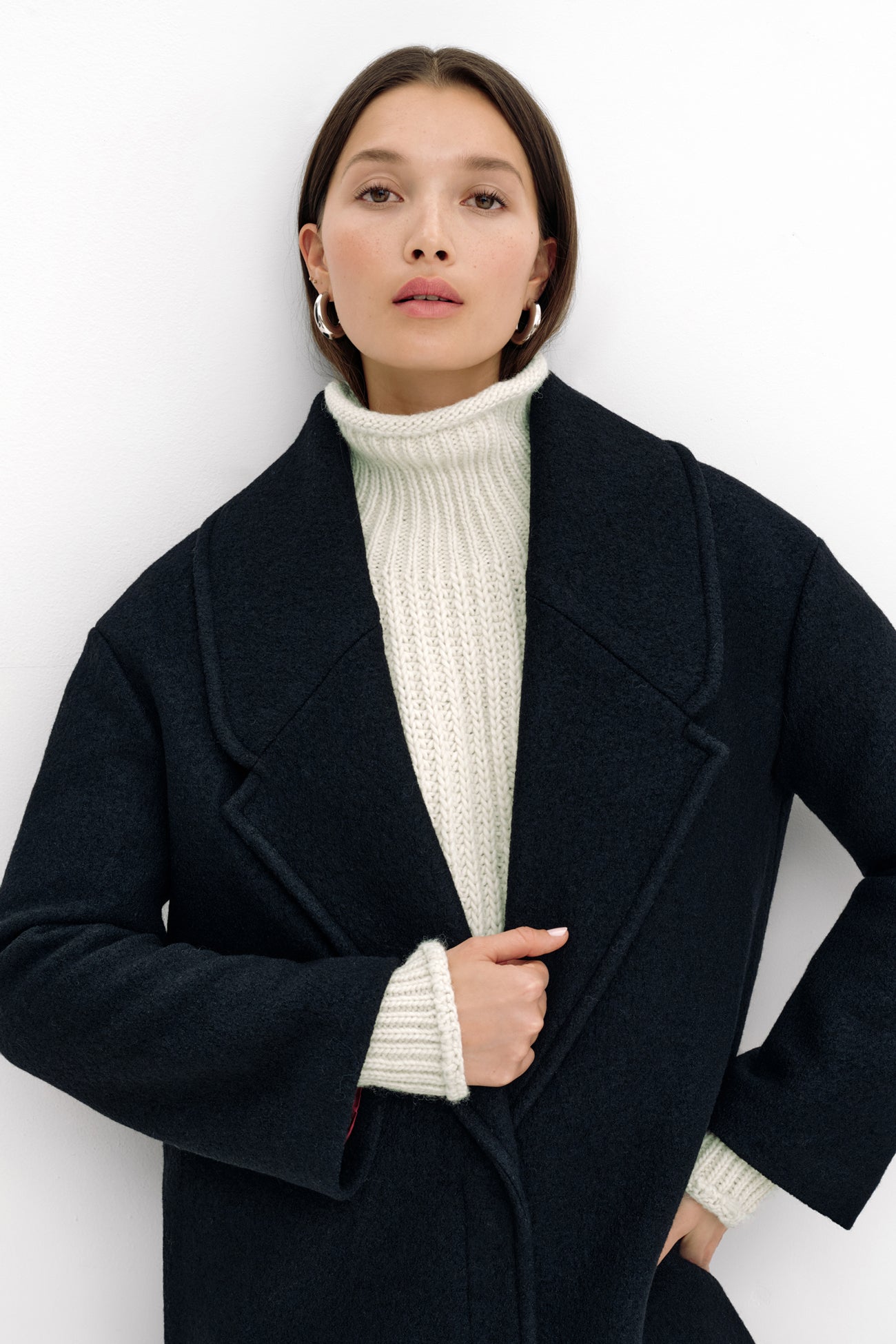 Elizabeth Coat | Black