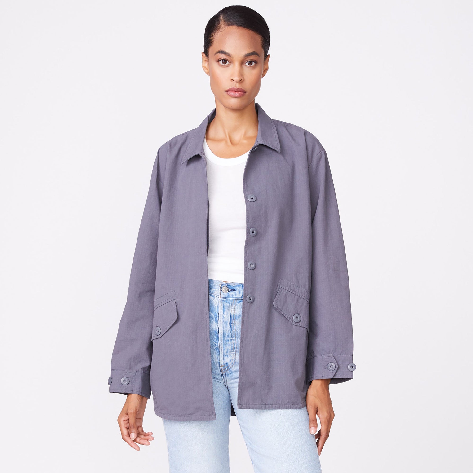 Vintage Shirt Jacket | Women | Neptune