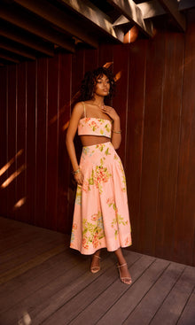 Hemant And Nandita | Dhun Linen Cotton Bustier Top | Multi