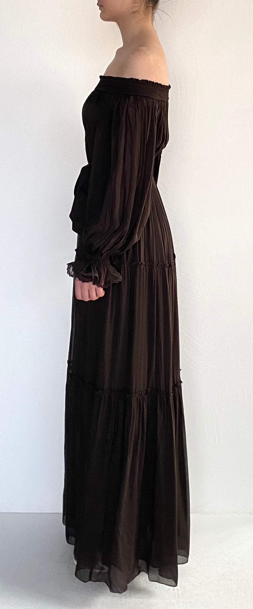 Maxi Dress | Dark Brown