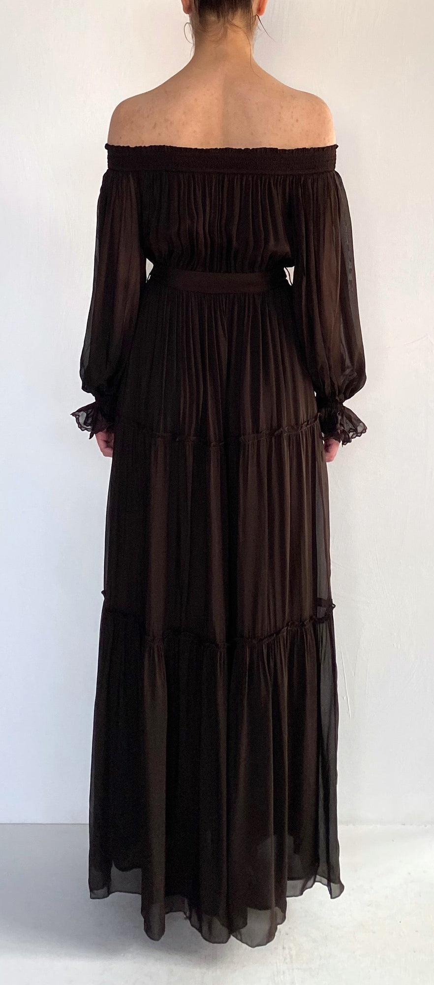 Maxi Dress | Dark Brown