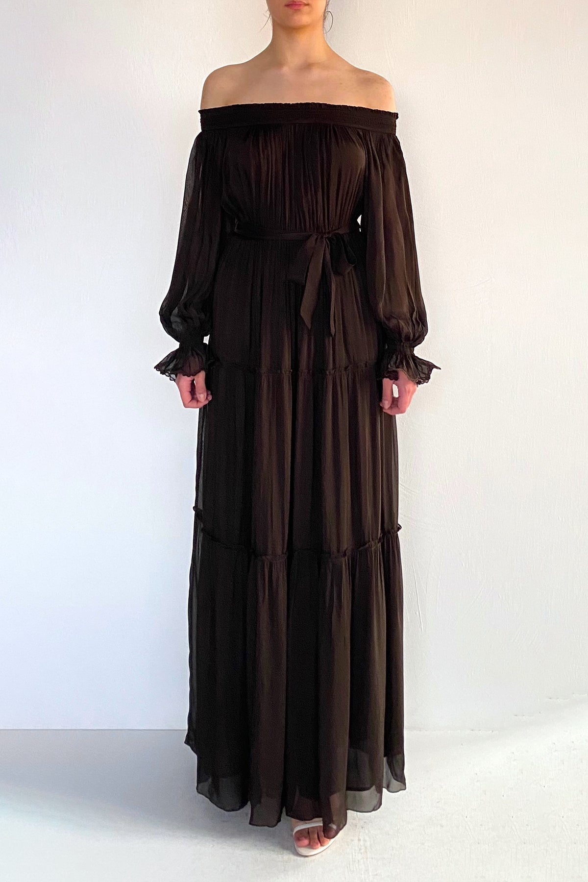 Maxi Dress | Dark Brown