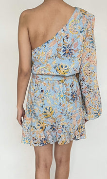 Hemant And Nandita | Inv Organza Lyna Short Dress | Blue