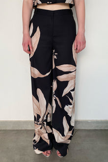 Flared Pants | Black Mix